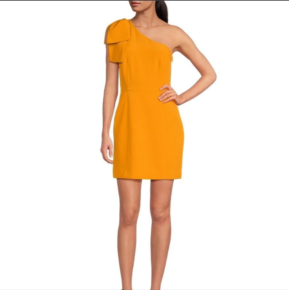 Gianni Bini Size 0  Sheath silhouette One shoulder neckline